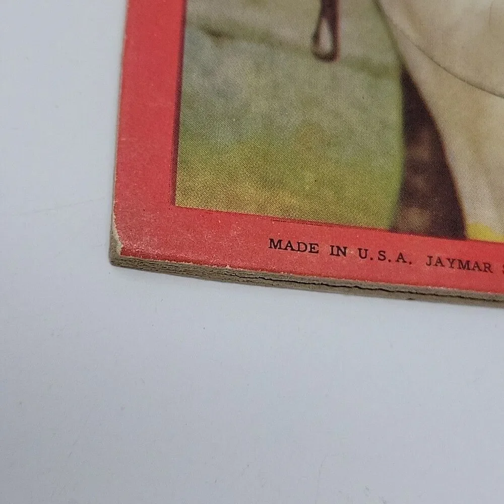 Vintage Big Top Circus Tray Puzzle Creepy Clown w Horse Jaymar Made in USA 11x14